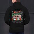 Retro Sleighing Math Problems Santa Math Teacher Christmas Men's Hoodie Back Print, gift for family, gift for coworker Retro Sleighing Math Problems Santa Math Teacher Christmas Men's Hoodie Back Print, gift for family, gift for coworker
