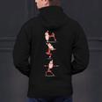 Santa Yoga Poses For Yogi Teacher Christmas Yoga Poses Men's Hoodie Back Print, gift for family, gift for coworker Santa Yoga Poses For Yogi Teacher Christmas Yoga Poses Men's Hoodie Back Print, gift for family, gift for coworker