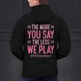 The More You Say The Less We Play PE Teacher Men's Hoodie Back Print, Pe Teacher Hoodies, gift for family, gift for coworker The More You Say The Less We Play PE Teacher Men's Hoodie Back Print, Pe Teacher Hoodies, gift for family, gift for coworker