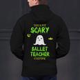 Scary Ballet Teacher Costume Halloween Lazy Easy Men's Hoodie Back Print, gift for family, gift for coworker Scary Ballet Teacher Costume Halloween Lazy Easy Men's Hoodie Back Print, gift for family, gift for coworker