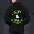 Scary Physical Education Ed Teacher Costume Halloween Easy Men's Hoodie Back Print, gift for family, gift for coworker Scary Physical Education Ed Teacher Costume Halloween Easy Men's Hoodie Back Print, gift for family, gift for coworker