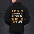 This Is My Scary Science Teacher Halloween Costumes Men Women Kids Men's Hoodie Back Print, Science Teacher Hoodies, gift for family, gift for coworker