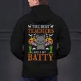 School Teacher A Bit Batty Teaching Bat Halloween Costume Men's Hoodie Back Print, gift for family, gift for coworker