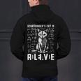 Schrodinger's Cat Dead And Alive Physics Teacher Men's Hoodie Back Print, gift for family, gift for coworker