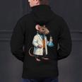 Science Rat Lab Science Scientist Mouse Teacher Chemistry Men's Hoodie Back Print, Science Teacher Hoodies, gift for family, gift for coworker