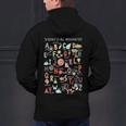Science Teacher Alphabet Science Is All Around Us Teacher Men's Hoodie Back Print, Science Teacher Hoodies, gift for family, gift for coworker