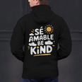 SÉ AMABLE Be Kind Bilingual Teacher Maestra Spanish Teacher Men's Hoodie Back Print, gift for family, gift for coworker SÉ AMABLE Be Kind Bilingual Teacher Maestra Spanish Teacher Men's Hoodie Back Print, gift for family, gift for coworker