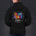 Second Grade Crew 2nd Back To School Teacher Team Squad Men's Hoodie Back Print, 2nd Grade Teacher Hoodies, gift for family, gift for coworker