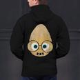 The Smart Seed Good Egg Teacher Halloween Costume Food Group Men's Hoodie Back Print, gift for family, gift for coworker