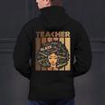 Smart Teacher Afro Girl Melanin African American Wowen Men's Hoodie Back Print, gift for family, gift for coworker