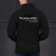 Spanglish Mexican Spanish Teacher Bilingual Spanglish Men's Hoodie Back Print, gift for family, gift for coworker