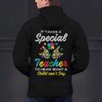 Special Teacher To Hear Child Cant Say Autism Awareness Sped Men's Hoodie Back Print, gift for family, gift for coworker