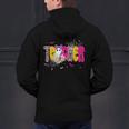 Spooky Halloween Teacher Para Counselor SPED Preppy Boo Kids Men's Hoodie Back Print, gift for family, gift for coworker Spooky Halloween Teacher Para Counselor SPED Preppy Boo Kids Men's Hoodie Back Print, gift for family, gift for coworker