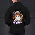 Spooky Para Crew Ghost Halloween Paraprofessional Teacher Men's Hoodie Back Print, gift for family, gift for coworker Spooky Para Crew Ghost Halloween Paraprofessional Teacher Men's Hoodie Back Print, gift for family, gift for coworker