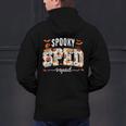 Spooky SPED Squad Special Education Teacher Halloween Ghost Men's Hoodie Back Print, gift for family, gift for coworker Spooky SPED Squad Special Education Teacher Halloween Ghost Men's Hoodie Back Print, gift for family, gift for coworker
