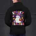 Spooky Teacher Halloween Cute Halloween Teacher Ghost Men's Hoodie Back Print, gift for family, gift for coworker Spooky Teacher Halloween Cute Halloween Teacher Ghost Men's Hoodie Back Print, gift for family, gift for coworker