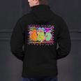 Spooky Teacher Halloween Ghost Fall Autumn Season Women Men's Hoodie Back Print, gift for family, gift for coworker