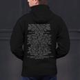 Standard Model Lagrangian Higgs Boson Physics Teacher Men's Hoodie Back Print, gift for family, gift for coworker