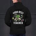 Star Wars Yoda Best Teacher Icons Men's Hoodie Back Print, gift for family, gift for coworker