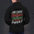 Students Saying 6-7 67 Six Seven Teacher Christmas Men's Hoodie Back Print, gift for family, gift for coworker Students Saying 6-7 67 Six Seven Teacher Christmas Men's Hoodie Back Print, gift for family, gift for coworker