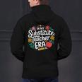 In My Substitute Teacher Era Men's Hoodie Back Print, gift for family, gift for coworker