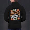 Be Like Subtraction Make A Difference Teacher Student Math Men's Hoodie Back Print, gift for family, gift for coworker