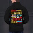 Super Teacher By Day Super Tired By Night Superhero Teacher Men's Hoodie Back Print, Super Teacher Hoodies, gift for family, gift for coworker Super Teacher By Day Super Tired By Night Superhero Teacher Men's Hoodie Back Print, Super Teacher Hoodies, gift for family, gift for coworker