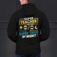 Super Teacher By Day Super Tired By Night Superheroes School Men's Hoodie Back Print, Super Teacher Hoodies, gift for family, gift for coworker Super Teacher By Day Super Tired By Night Superheroes School Men's Hoodie Back Print, Super Teacher Hoodies, gift for family, gift for coworker