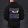 Tap Dance Words Lover Tap Dancer Dancing Teacher Men's Hoodie Back Print, gift for family, gift for coworker Tap Dance Words Lover Tap Dancer Dancing Teacher Men's Hoodie Back Print, gift for family, gift for coworker
