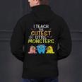 I Teach Cutest Little Monsters Halloween Teacher Men Women Men's Hoodie Back Print, gift for family, gift for coworker I Teach Cutest Little Monsters Halloween Teacher Men Women Men's Hoodie Back Print, gift for family, gift for coworker