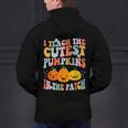 I Teach The Cutest Pumpkins In The Patch Teacher Men's Hoodie Back Print, gift for family, gift for coworker