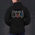 I Teach Kids To Read Reading Teacher Appreciation Men's Hoodie Back Print, gift for family, gift for coworker