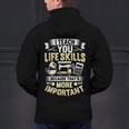 I Teach You Life Skills Home Economics Teacher Men's Hoodie Back Print, gift for family, gift for coworker I Teach You Life Skills Home Economics Teacher Men's Hoodie Back Print, gift for family, gift for coworker
