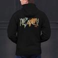 Teach Peace Teacher Teacher Men's Hoodie Back Print, gift for family, gift for coworker Teach Peace Teacher Teacher Men's Hoodie Back Print, gift for family, gift for coworker
