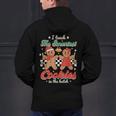 I Teach The Smartest Cookies In The Batch Teacher Christmas For Men Women Kids Men's Hoodie Back Print, gift for family, gift for coworker