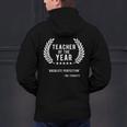 Teacher Appreciation Shirts Teacher Of The Year Men's Hoodie Back Print, gift for family, gift for coworker