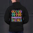 Teacher We Are Like A Box Of Crayons Back To School Men Women Kids Men's Hoodie Back Print, gift for family, gift for coworker