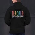 Teacher Of The Deaf ASL Teacher & Deaf Awareness Men's Hoodie Back Print, gift for family, gift for coworker