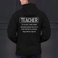 Teacher Definition Teacher Men's Hoodie Back Print, gift for family, gift for coworker Teacher Definition Teacher Men's Hoodie Back Print, gift for family, gift for coworker