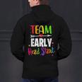 Teacher Early Childhood Education Preschool Head Start Crew Men's Hoodie Back Print, gift for family, gift for coworker