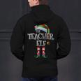 The Teacher Elf Shirt Matching Family Christmas Elf Men Women Kids Men's Hoodie Back Print, gift for family, gift for coworker The Teacher Elf Shirt Matching Family Christmas Elf Men Women Kids Men's Hoodie Back Print, gift for family, gift for coworker