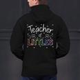 Teacher Of Littles Daycare Pre-k Kindergarten Teacher Men's Hoodie Back Print, gift for family, gift for coworker