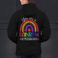 Teacher You Are a Rainbow Of Possibilities Funny Men's Hoodie Back Print, gift for family, gift for coworker Teacher You Are a Rainbow Of Possibilities Funny Men's Hoodie Back Print, gift for family, gift for coworker
