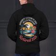 Teacher Retirement Shirts 2026 Goodbye Lesson Hello Freedom Men's Hoodie Back Print, gift for family, gift for coworker