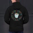 Teacher Supporter Bucket Filler Hero Men's Hoodie Back Print, gift for family, gift for coworker