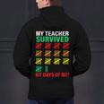 My Teacher Survived 67 Days Of Me School Kids Costume Men's Hoodie Back Print, gift for family, gift for coworker My Teacher Survived 67 Days Of Me School Kids Costume Men's Hoodie Back Print, gift for family, gift for coworker