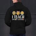 Teacher I Teach Smart Cookies For Men Women Kids Men's Hoodie Back Print, gift for family, gift for coworker Teacher I Teach Smart Cookies For Men Women Kids Men's Hoodie Back Print, gift for family, gift for coworker