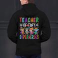 Teacher Of Tiny Superheroes Men's Hoodie Back Print, gift for family, gift for coworker Teacher Of Tiny Superheroes Men's Hoodie Back Print, gift for family, gift for coworker