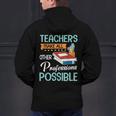 Teachers Make All Other Professions Possible Back To School For Men Women Men's Hoodie Back Print, gift for family, gift for coworker Teachers Make All Other Professions Possible Back To School For Men Women Men's Hoodie Back Print, gift for family, gift for coworker