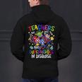 Teachers Are Superheroes Back To School Men's Hoodie Back Print, gift for family, gift for coworker